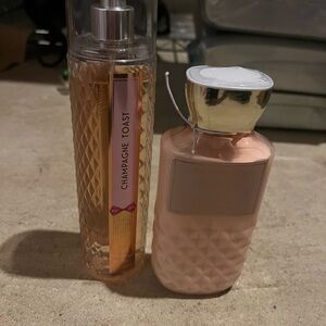 Bath & Body Works Champagne Toast Body Lotion & spray